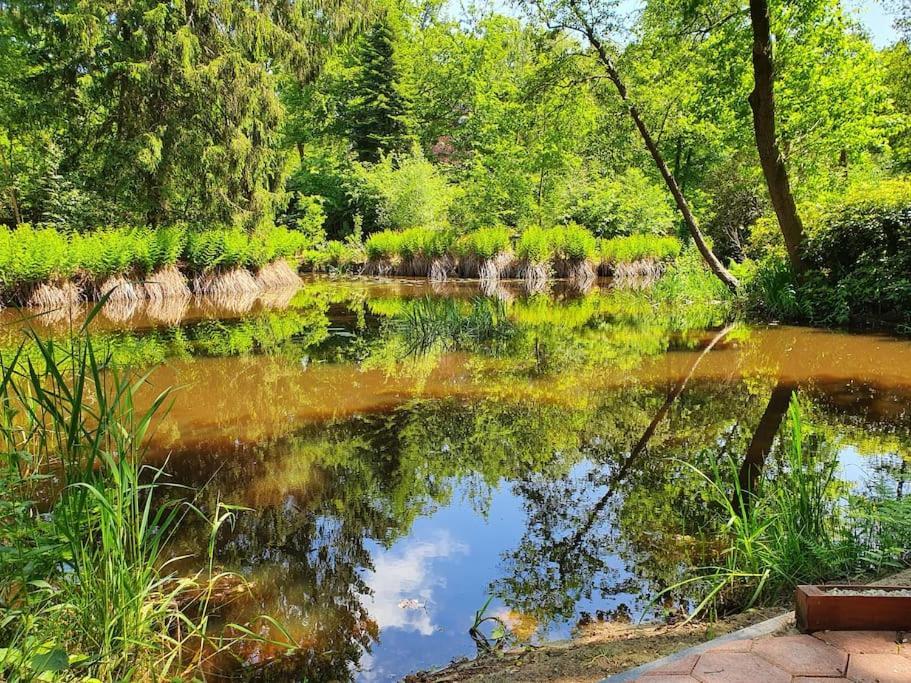 Midden In De Friese Bossen Op Landgoed Princenhof Oranjewoud Dış mekan fotoğraf